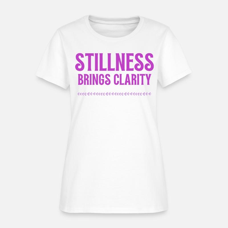 Stillness brind clarity mindfulness