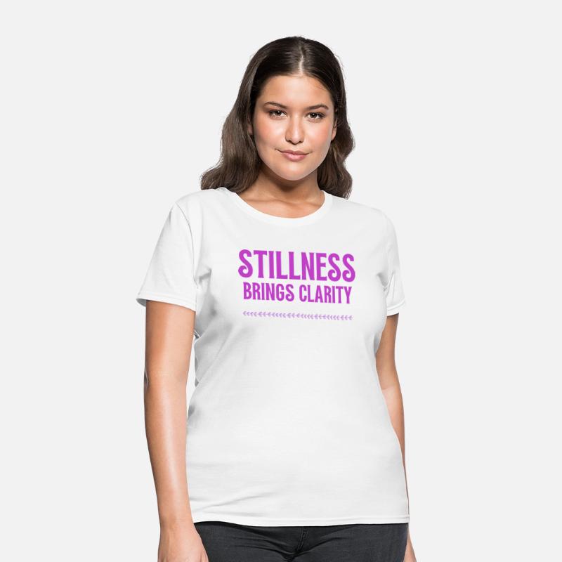 Stillness brind clarity mindfulness