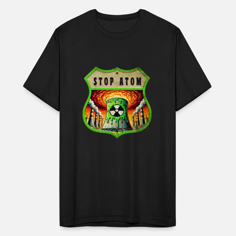 Stop Atomic Coat Of Arms Design