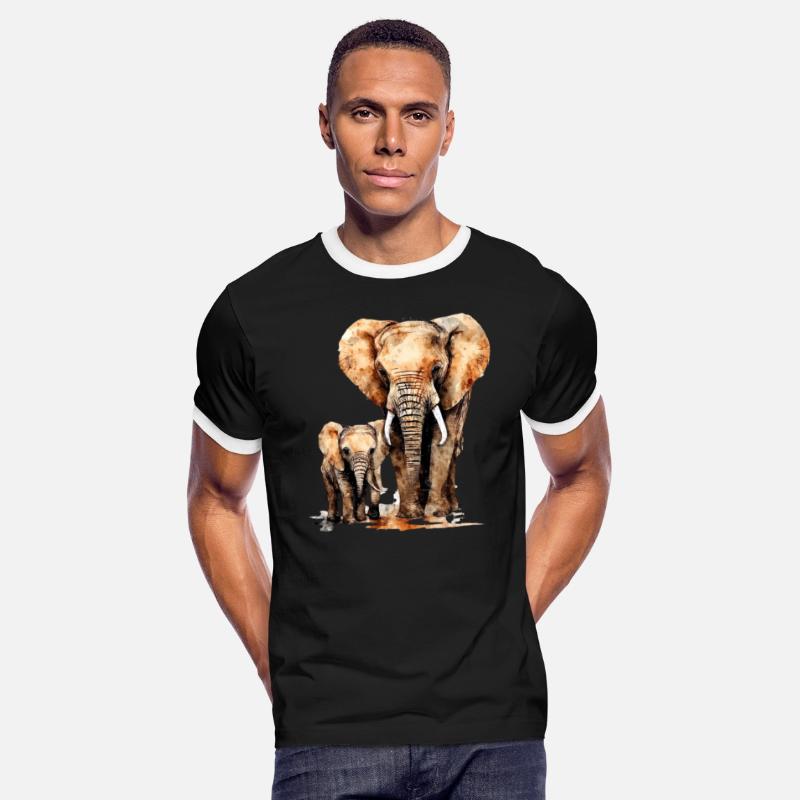 Strong Elephant with Elephant Kid for a Elephant