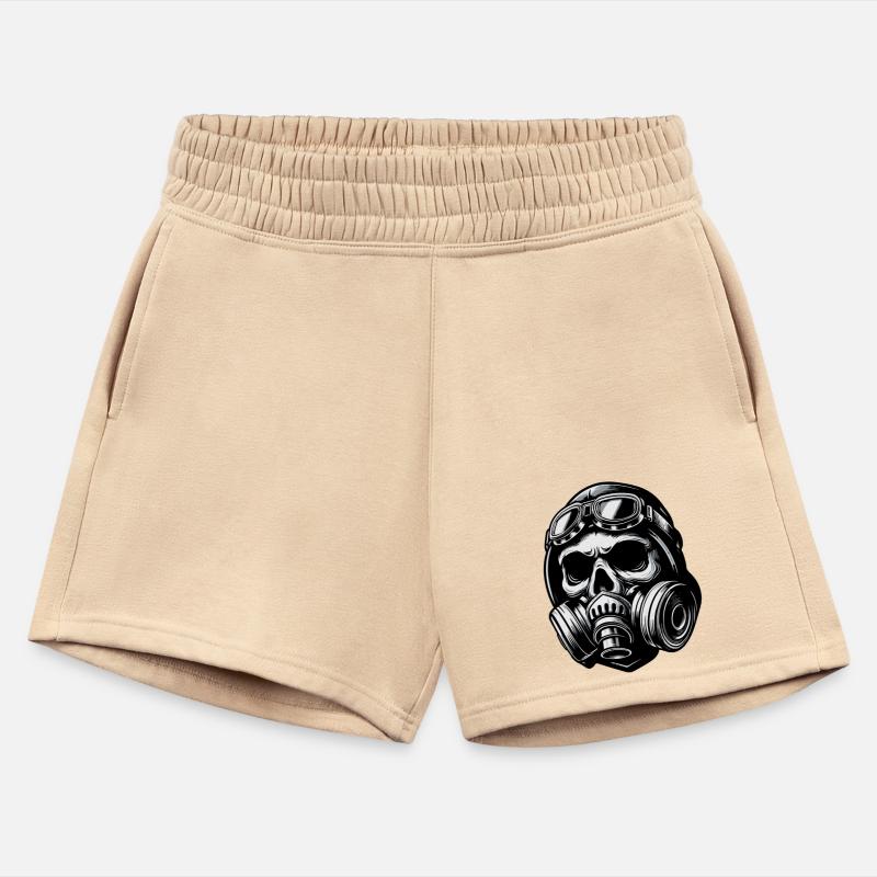 Stylish skull with a gas mask 2