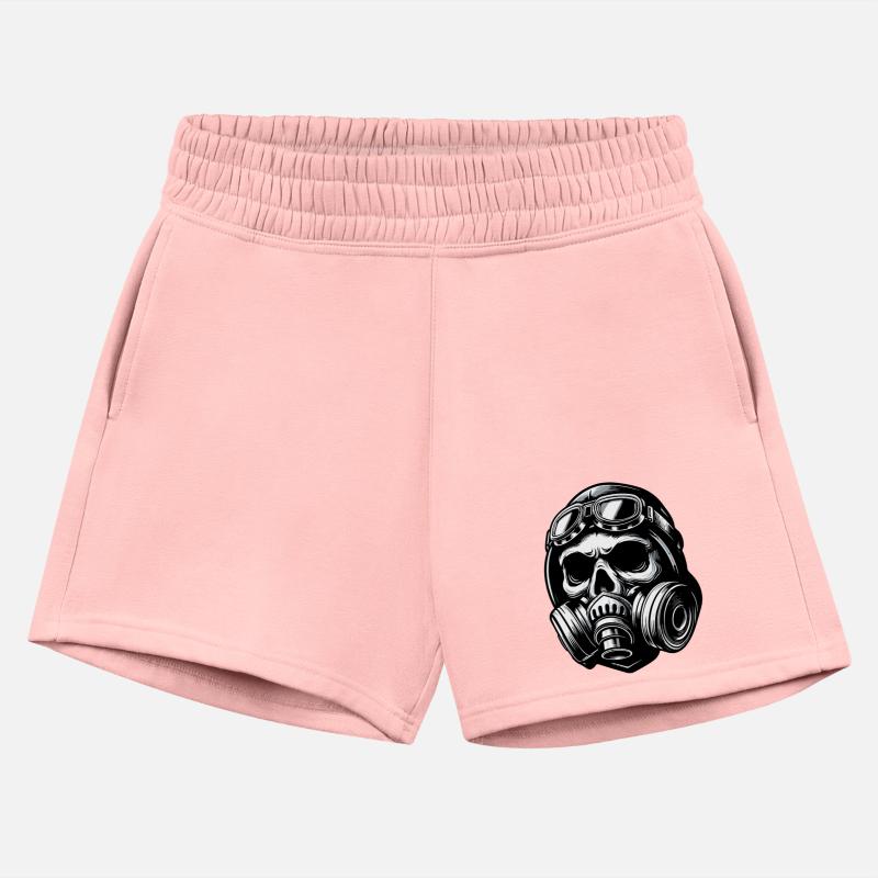 Stylish skull with a gas mask 2