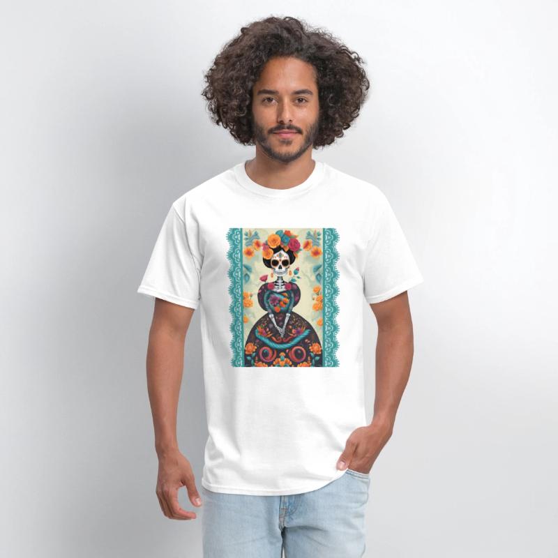 Sugar Skull Lady and Lace