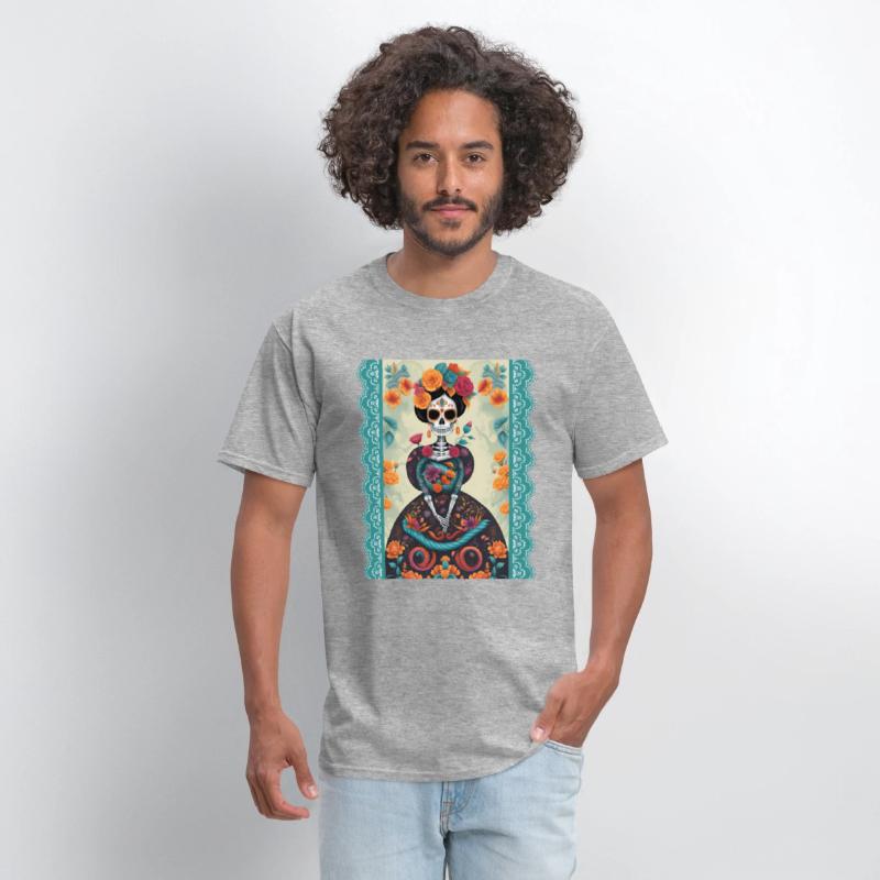 Sugar Skull Lady and Lace