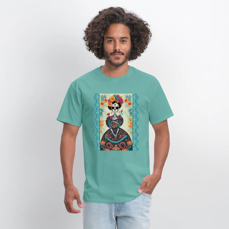 Sugar Skull Lady and Lace