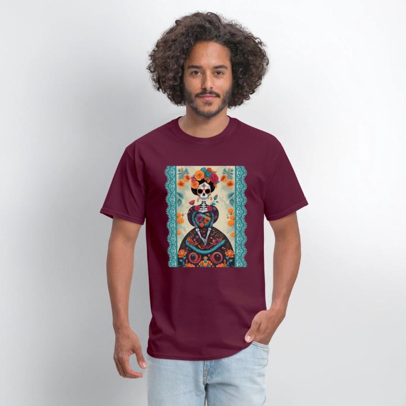 Sugar Skull Lady and Lace