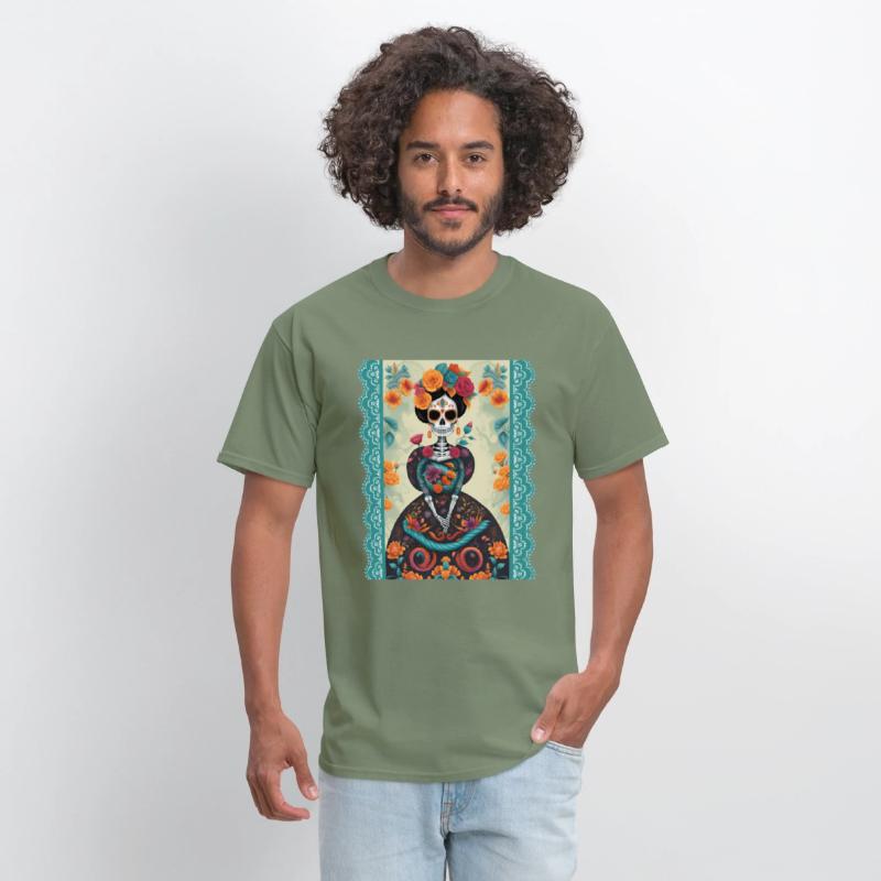 Sugar Skull Lady and Lace
