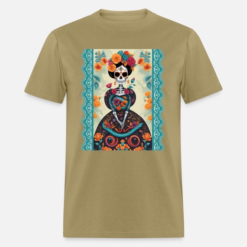 Sugar Skull Lady and Lace