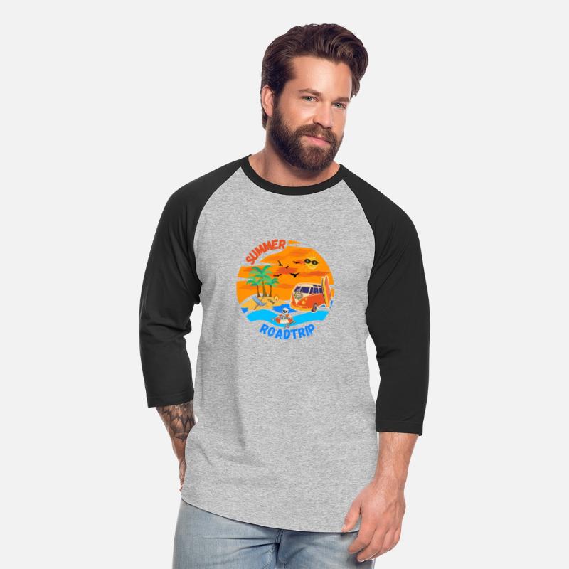 Summer Road Trip - Skeleton on Vacation
