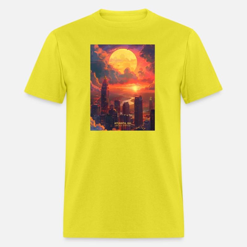 Sunset in Atlanta Georgia USA