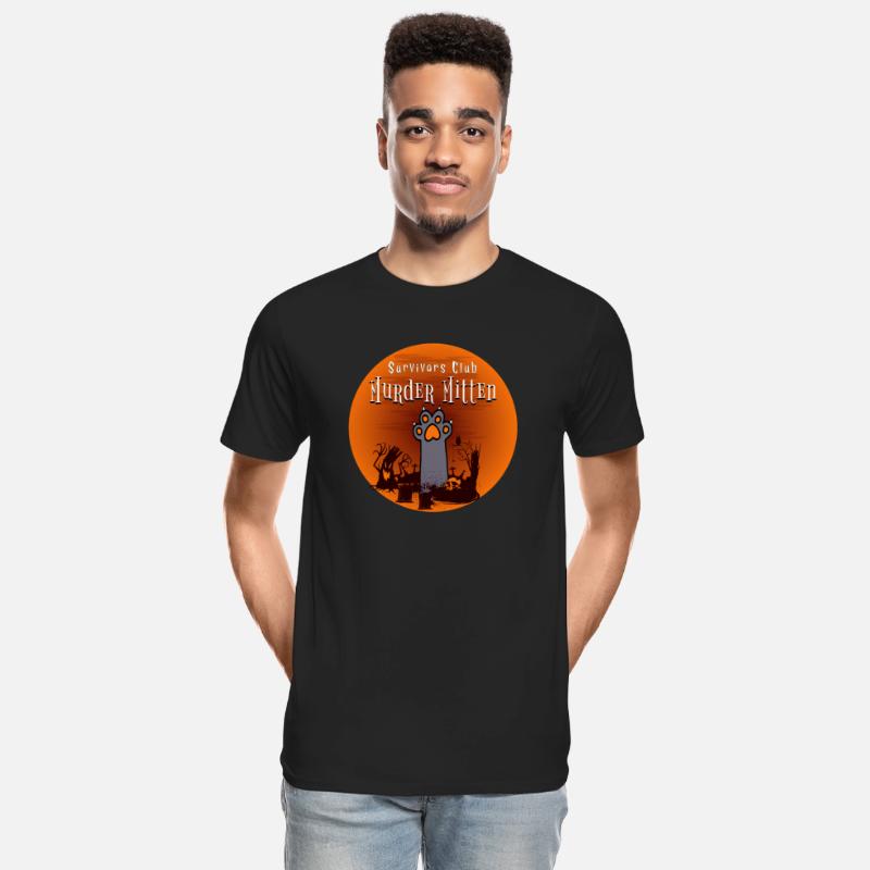 Survivors Club Murder Mitten cat t-shirt, I Surviv