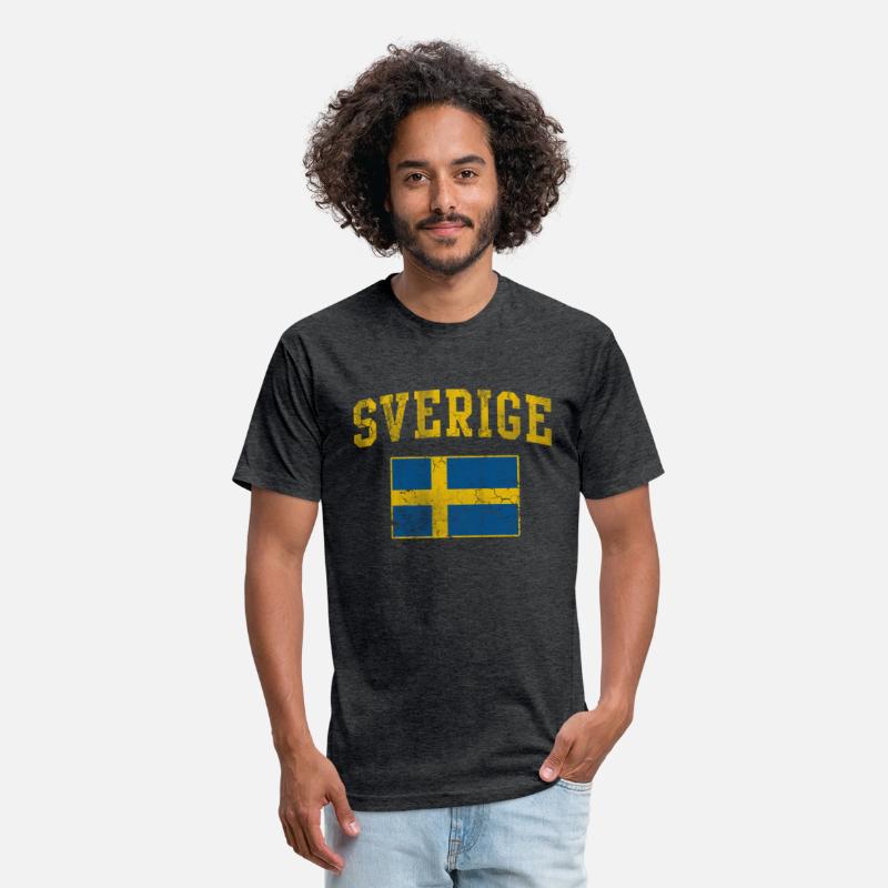 Sverige Sweden Flag Fade