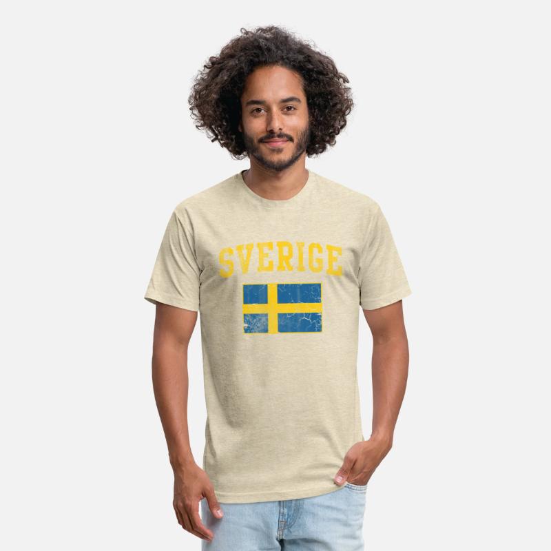 Sverige Sweden Flag Fade