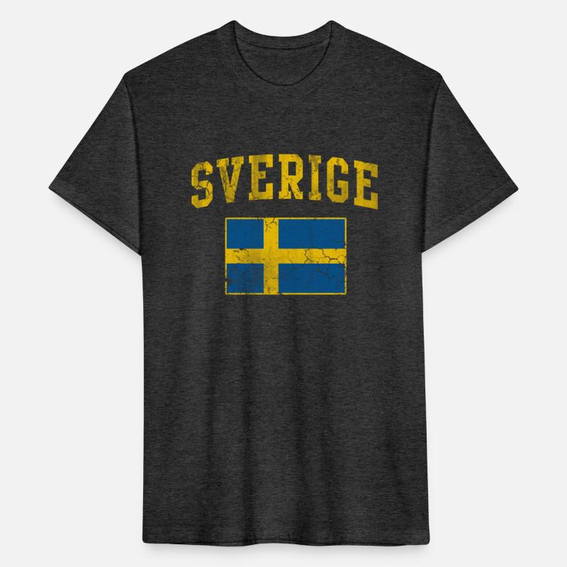 Sverige Sweden Flag Fade
