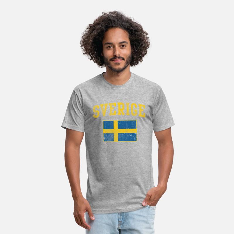 Sverige Sweden Flag Fade