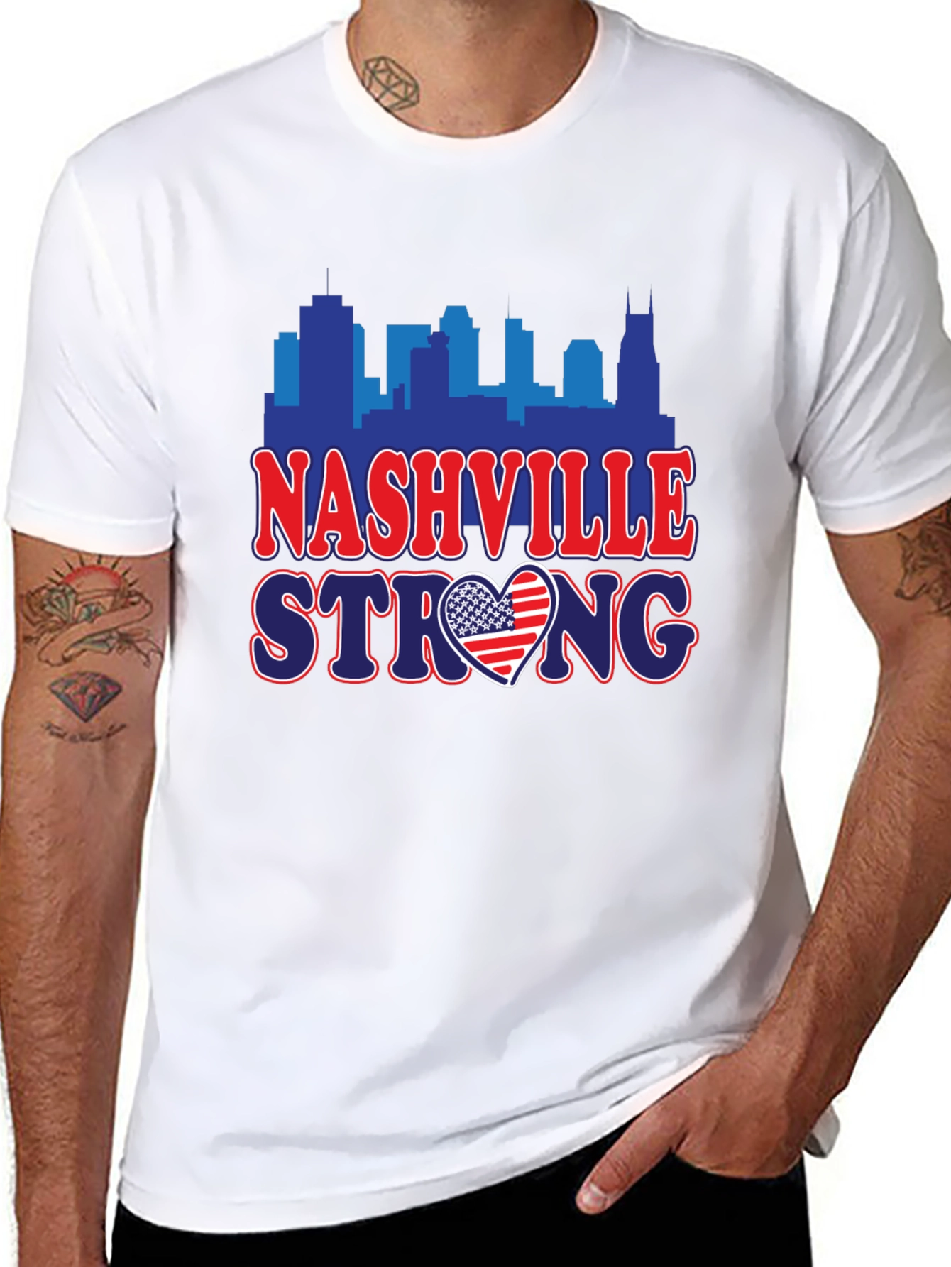 Nashville Strong Graphic Tee