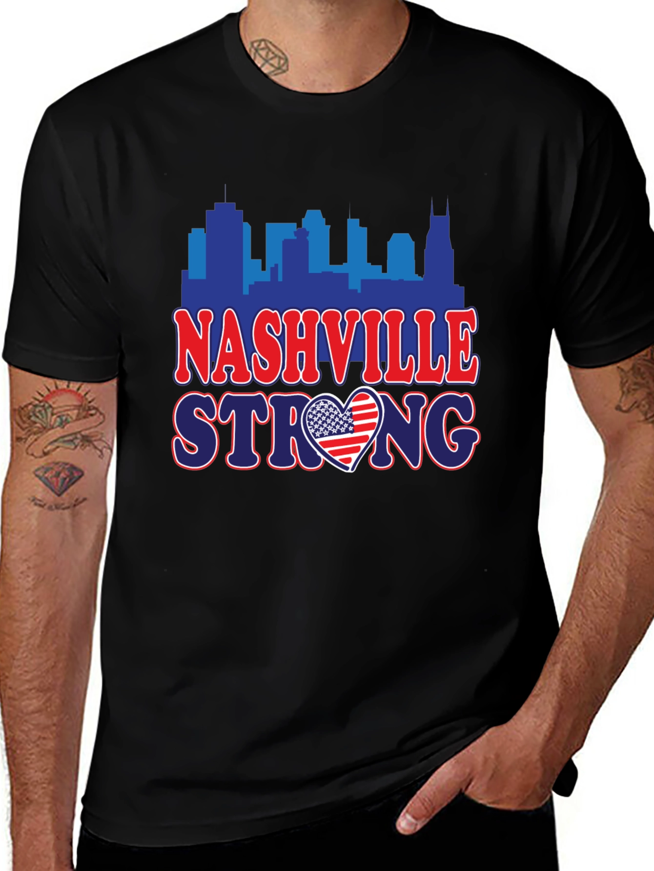 Nashville Strong Graphic Tee
