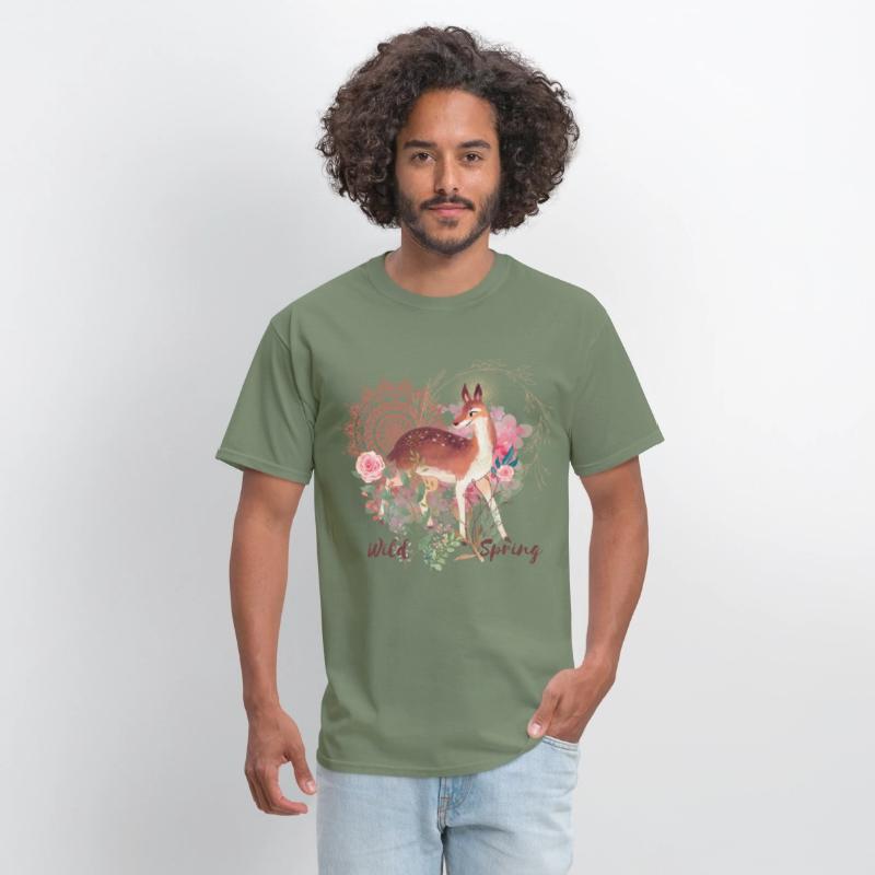 Sweet Deer In Wild Spring - 2