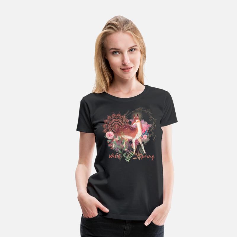 Sweet Deer In Wild Spring - 3