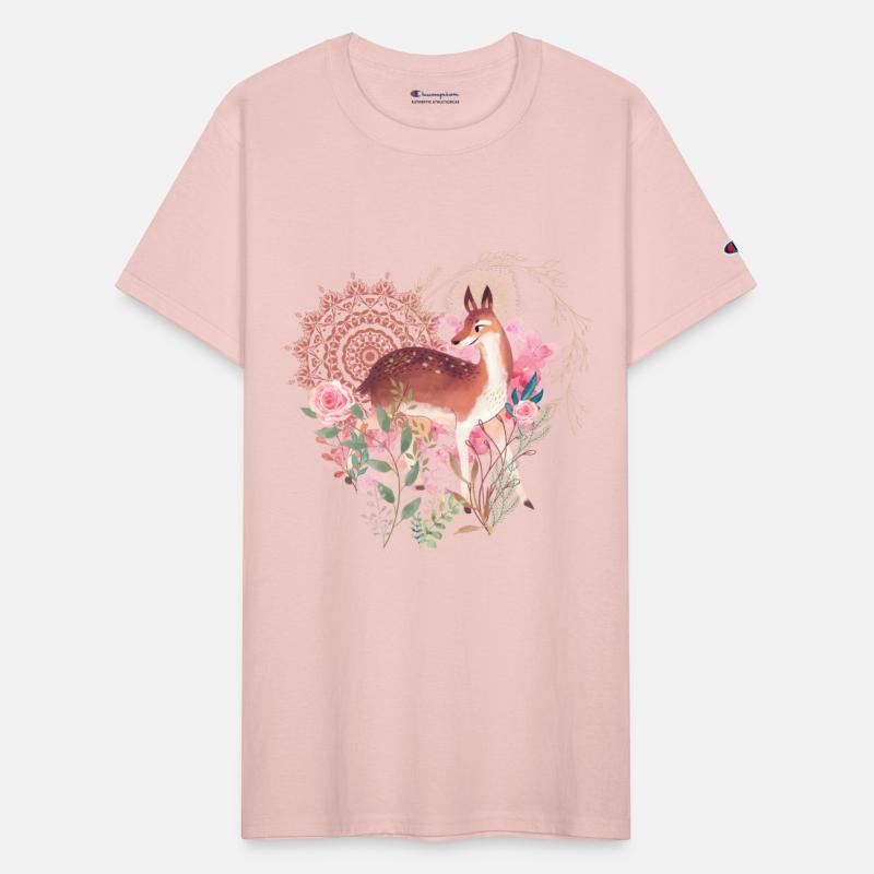 Sweet Deer In Wild Spring