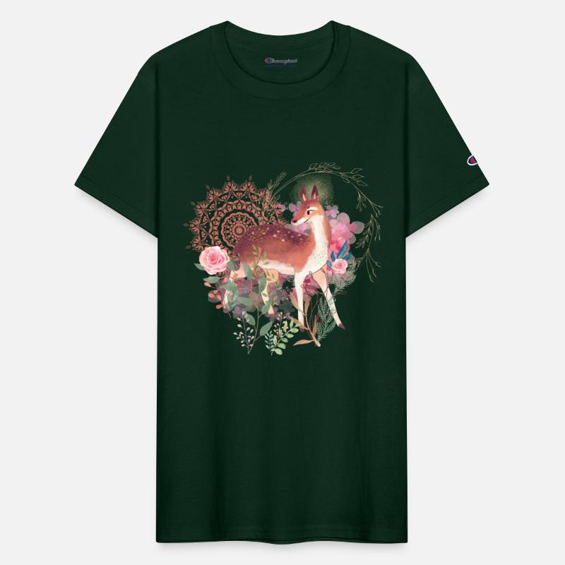 Sweet Deer In Wild Spring