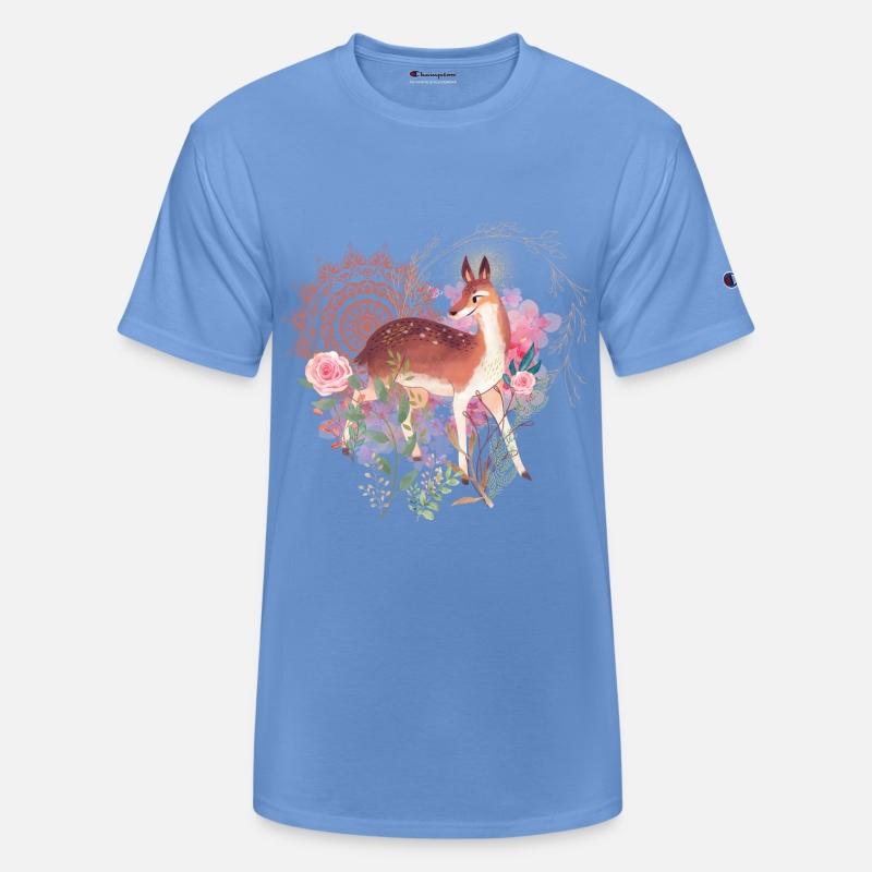Sweet Deer In Wild Spring
