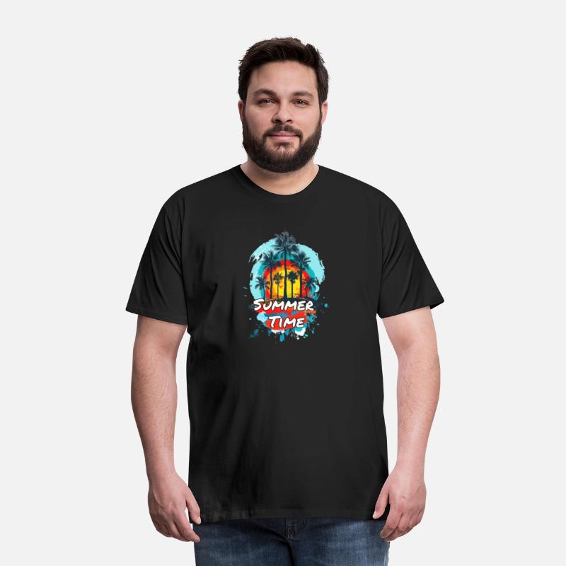 T-shirt features a playful and colorful print