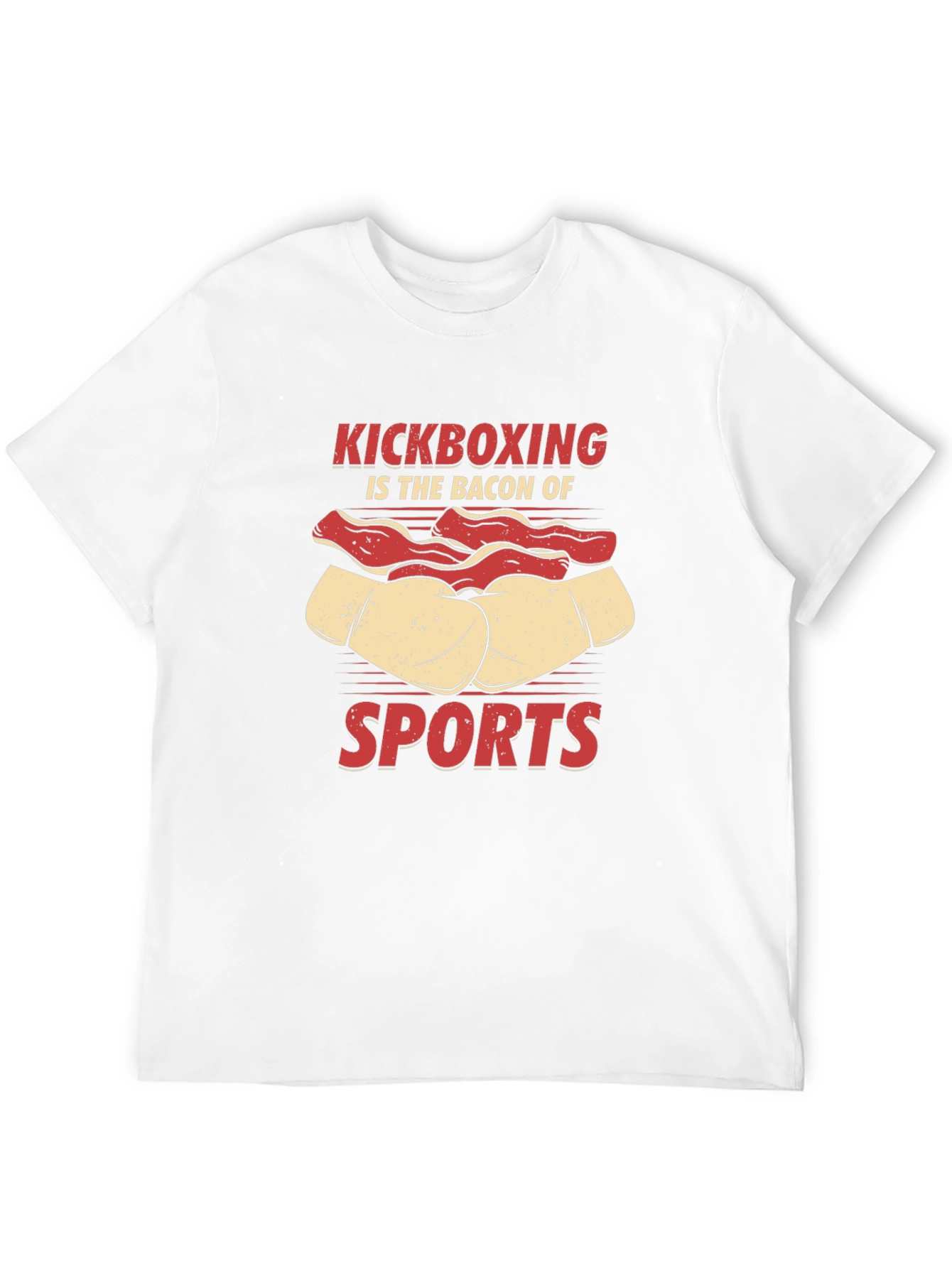 Kickboxing Bacon Sports T-Shirt