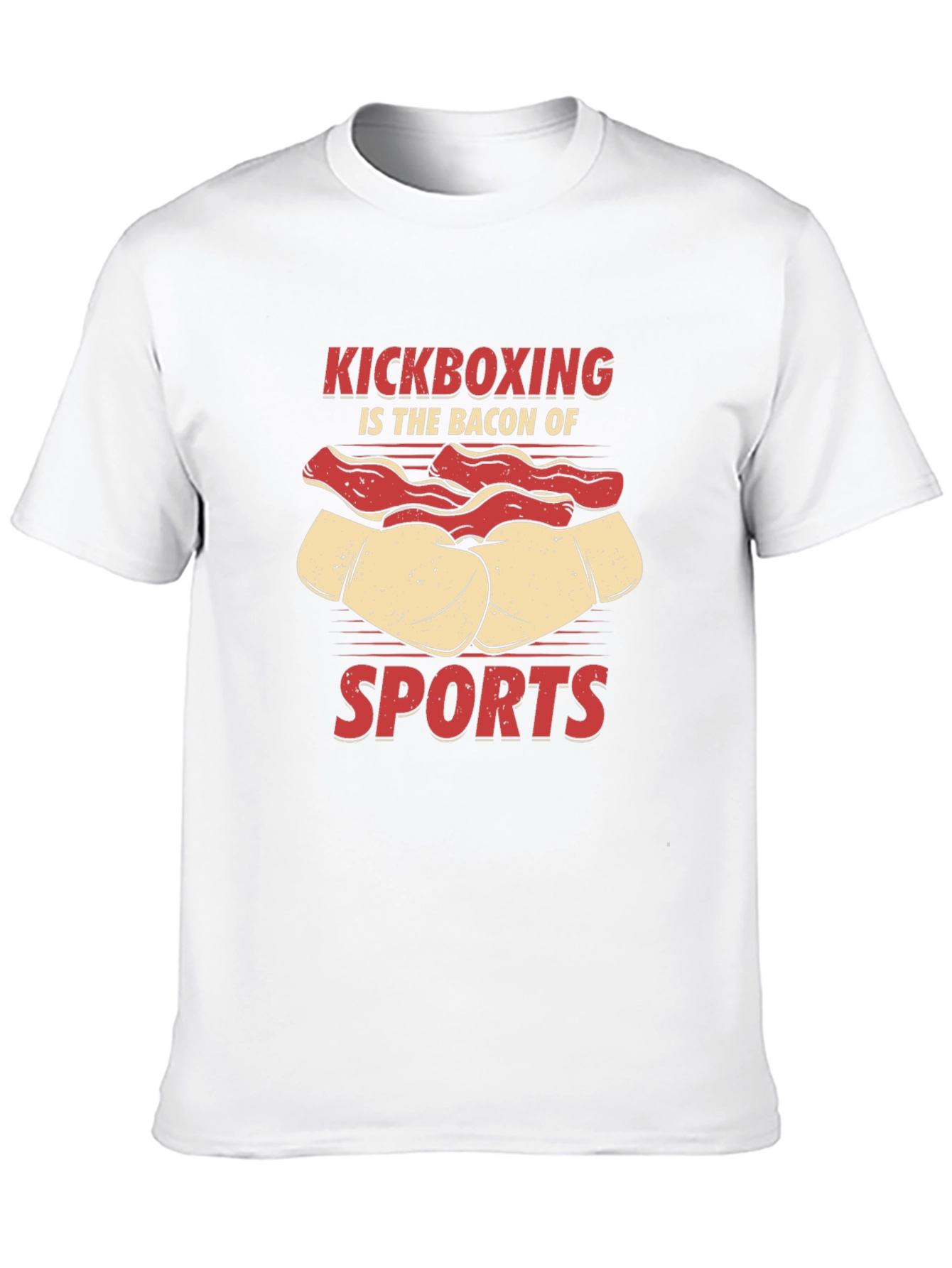 Kickboxing Bacon Sports T-Shirt