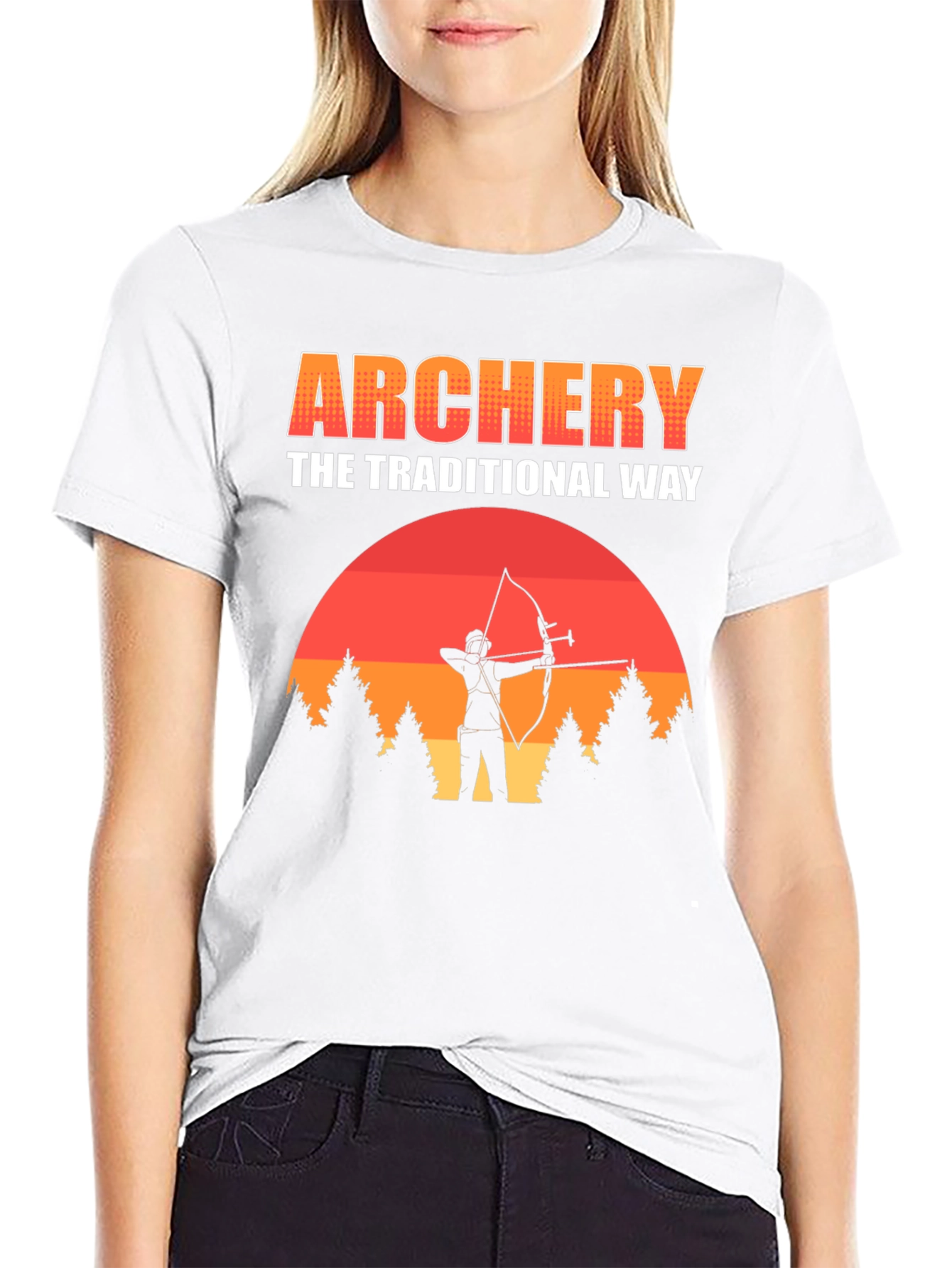 Archery Traditional Way Graphic T-Shirt