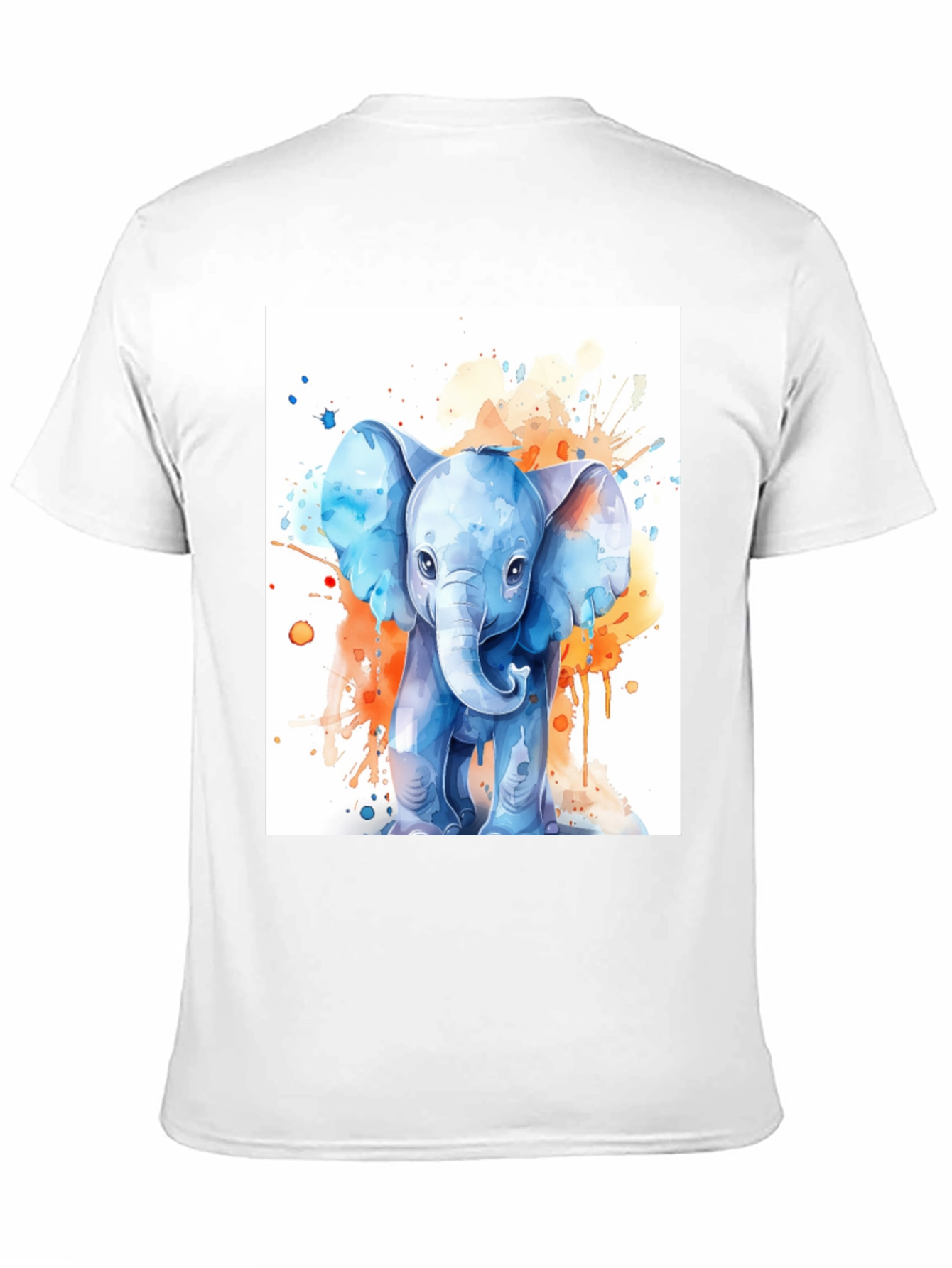 Baby Elephant Watercolor T-Shirt