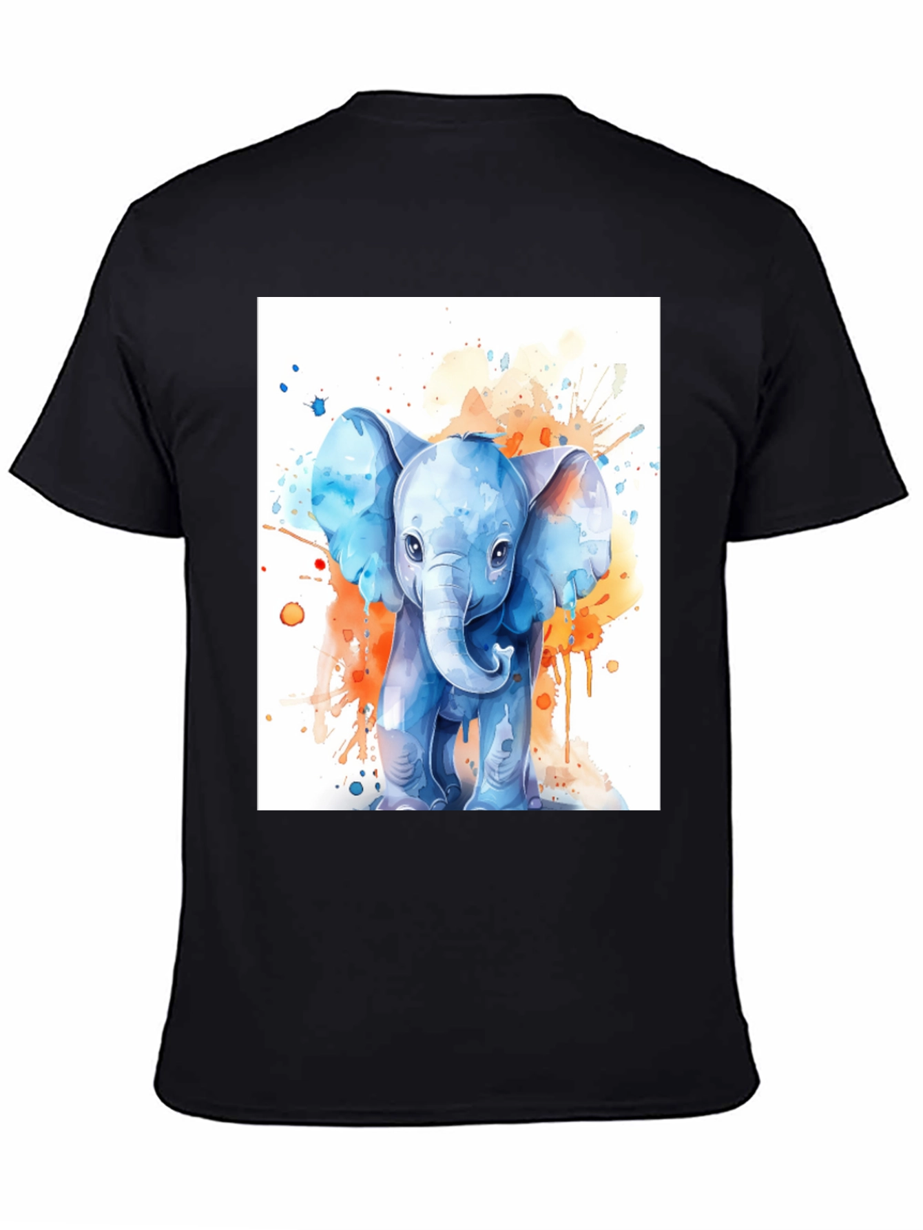 Baby Elephant Watercolor T-Shirt