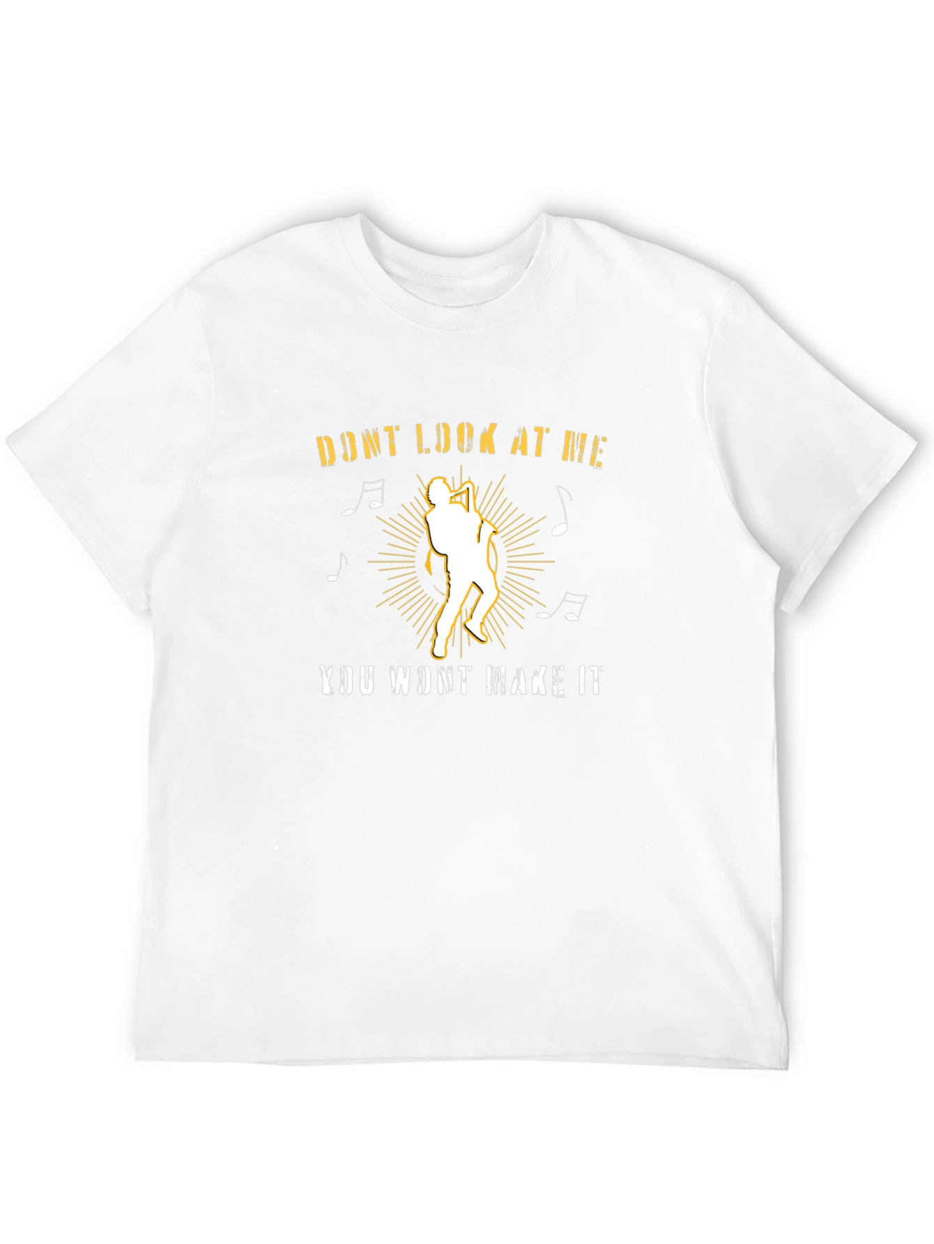 Dont Look At Me T-Shirt - Musician Graphic Tee