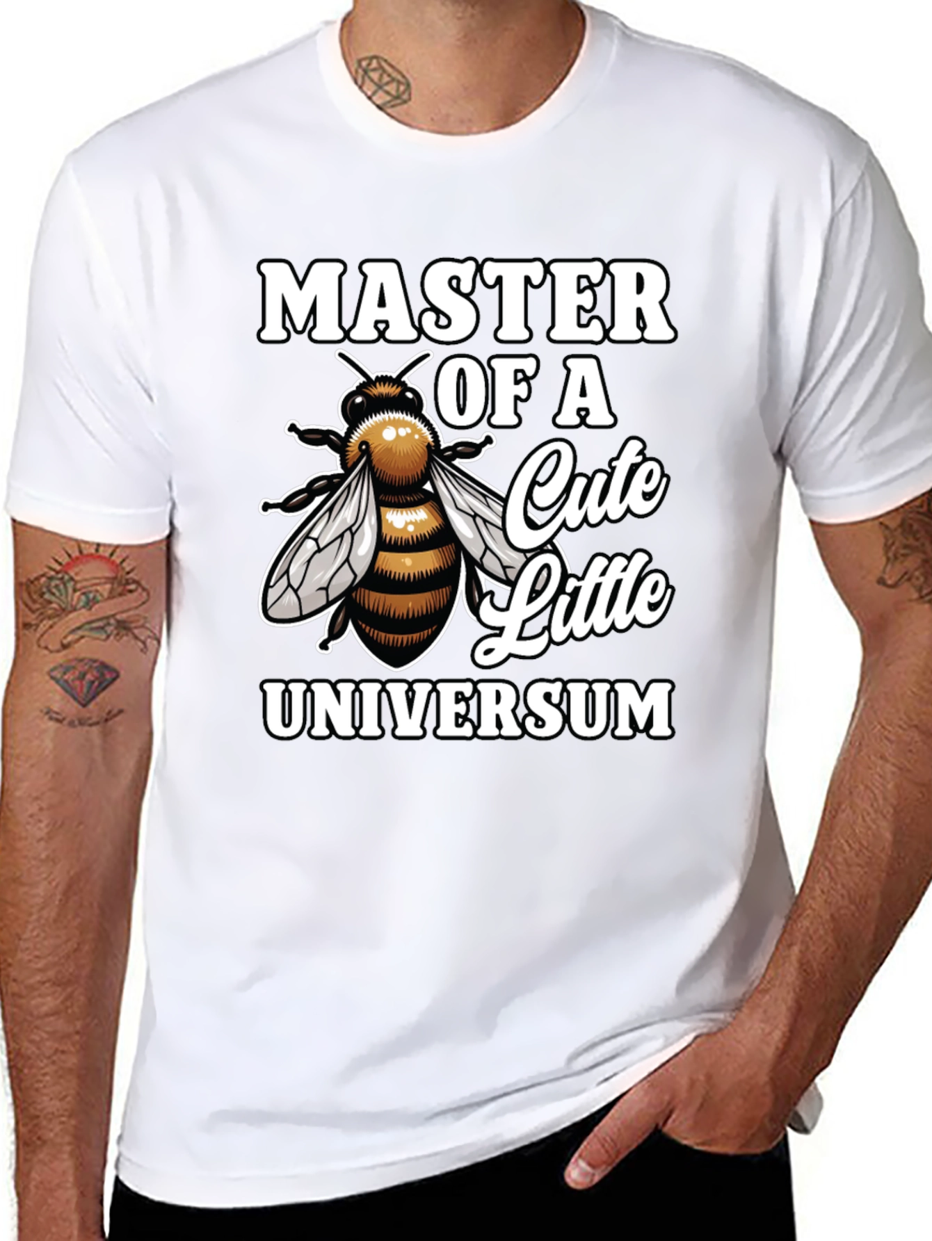 Master of a Cute Little Universum T-Shirt Bee