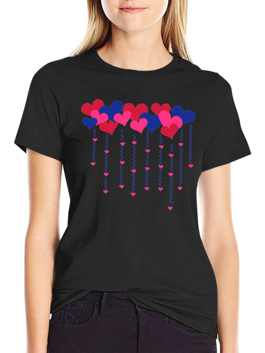 Bi Pride Heart T-Shirt - Show Your Colors!