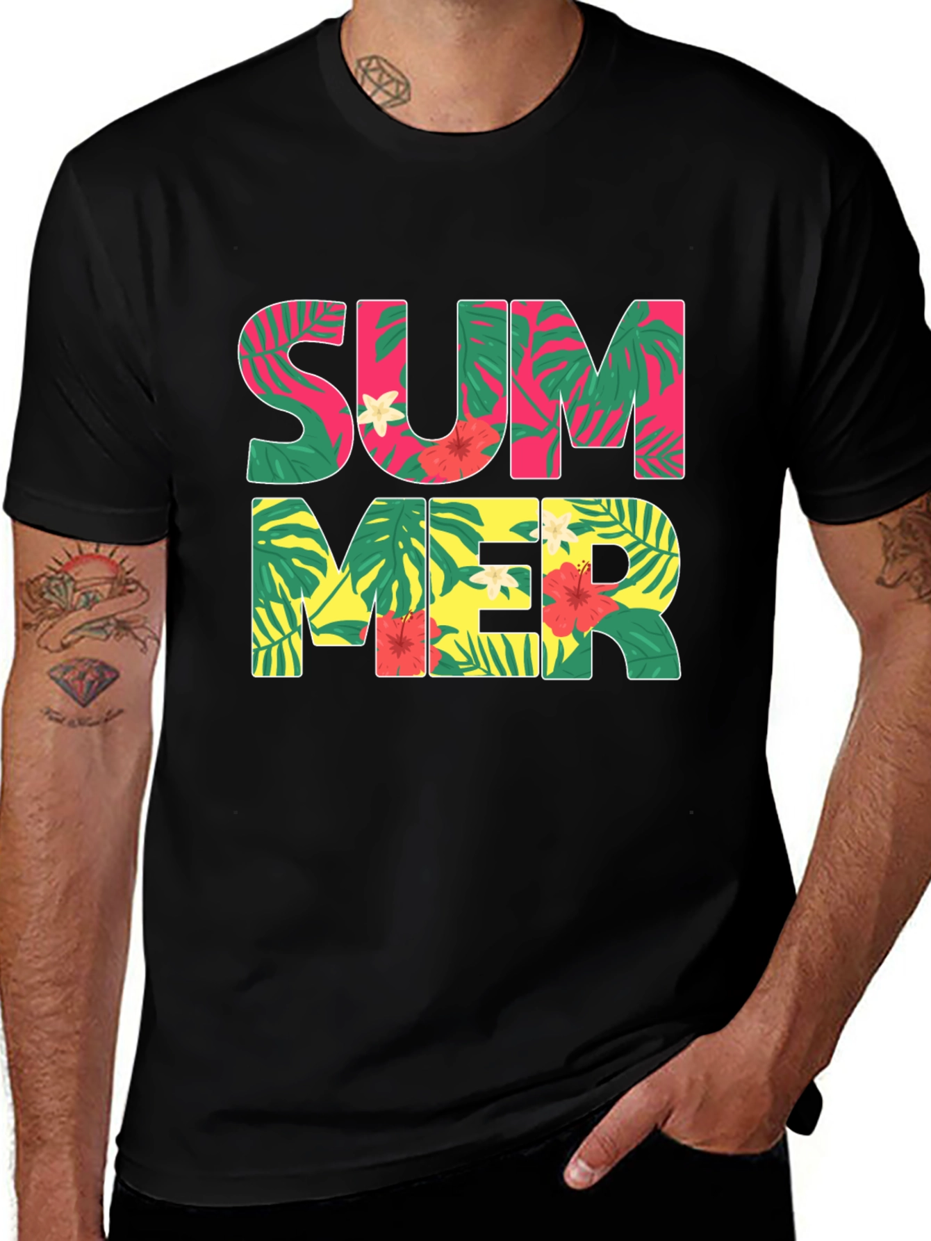 Tropical Summer T-Shirt: Vacation Vibes