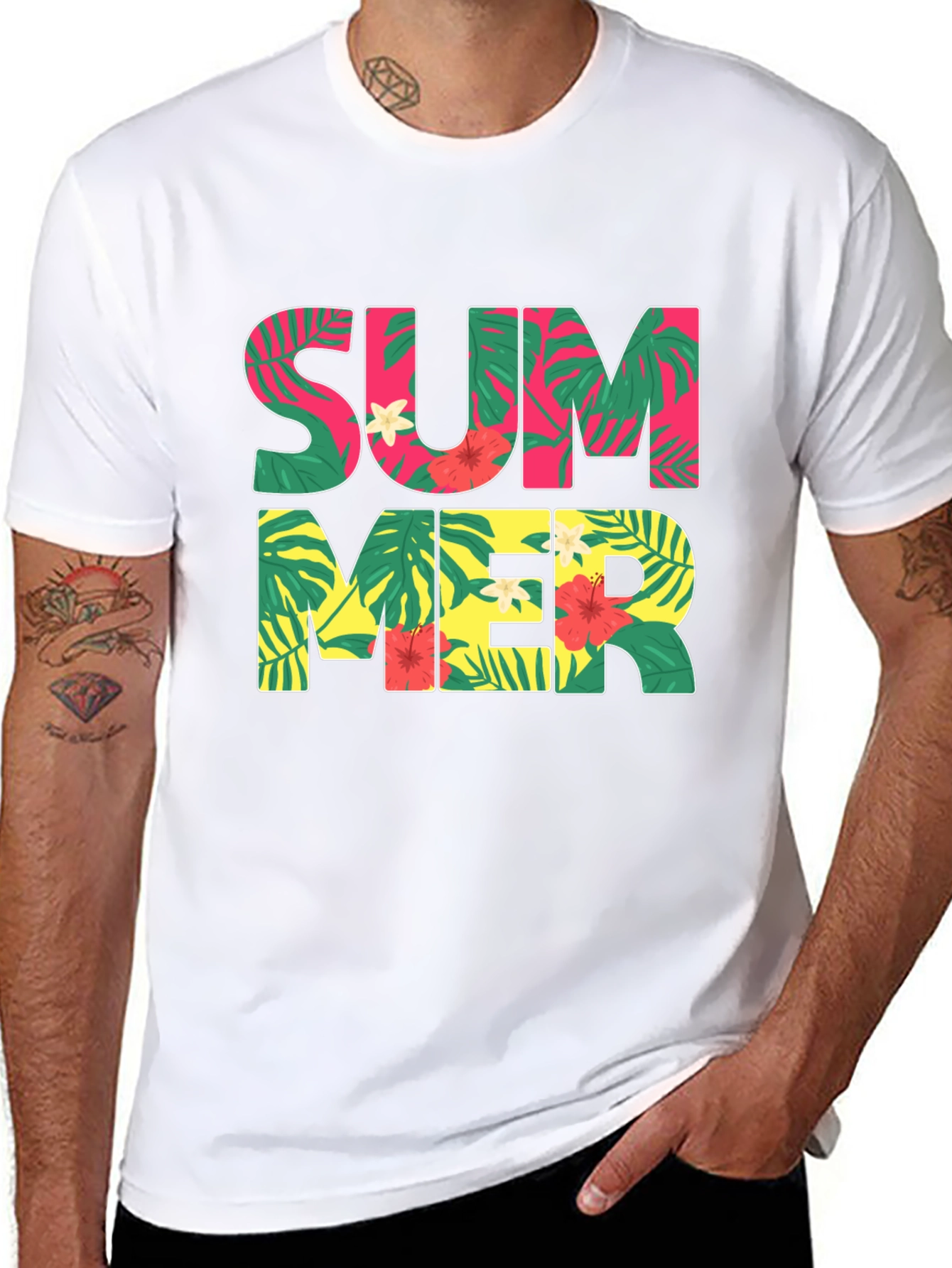 Tropical Summer T-Shirt: Vacation Vibes