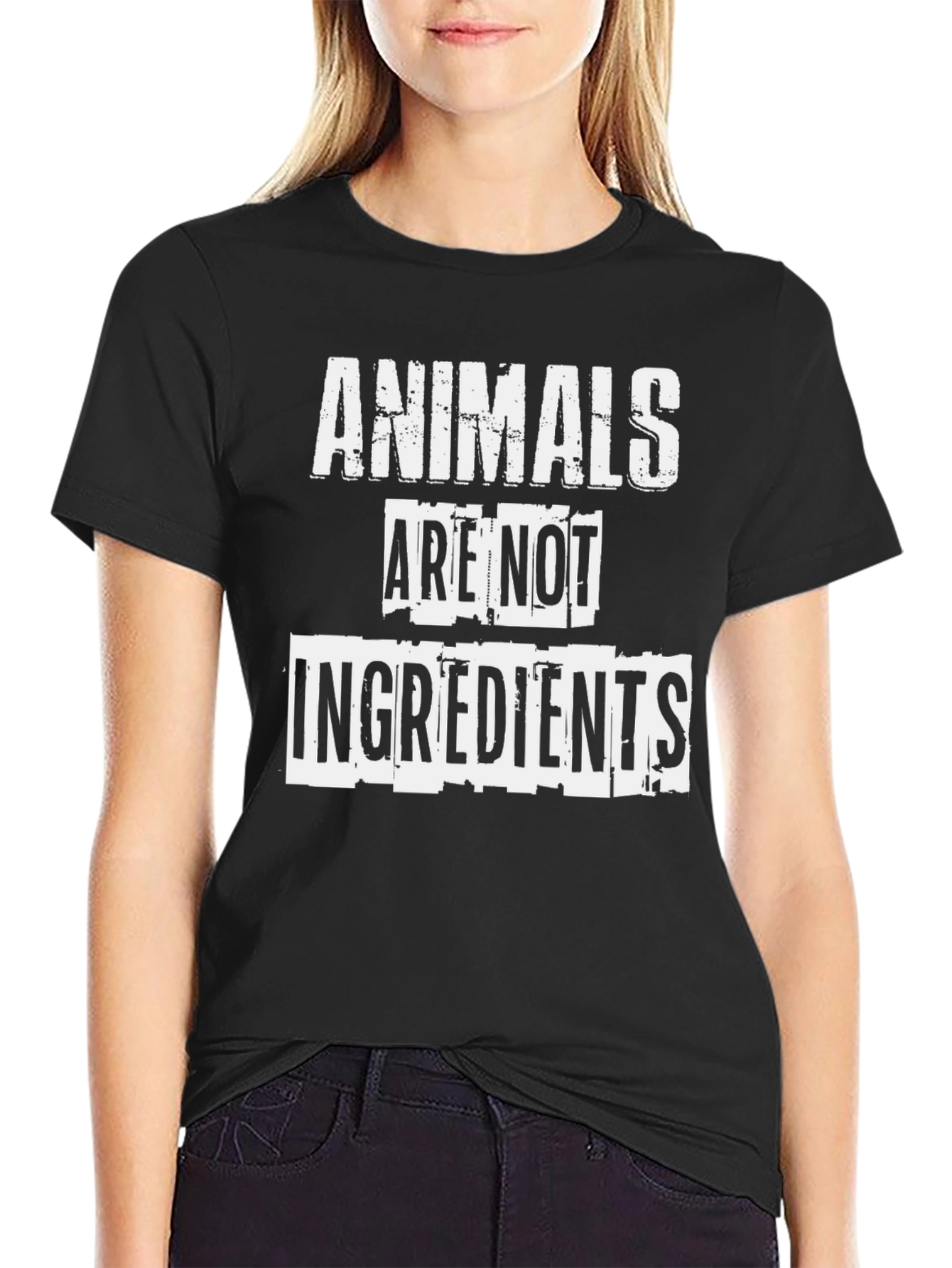 Animals Are Not Ingredients Graphic Tee