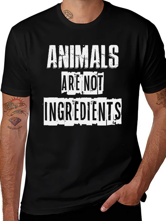 Animals Are Not Ingredients Graphic Tee