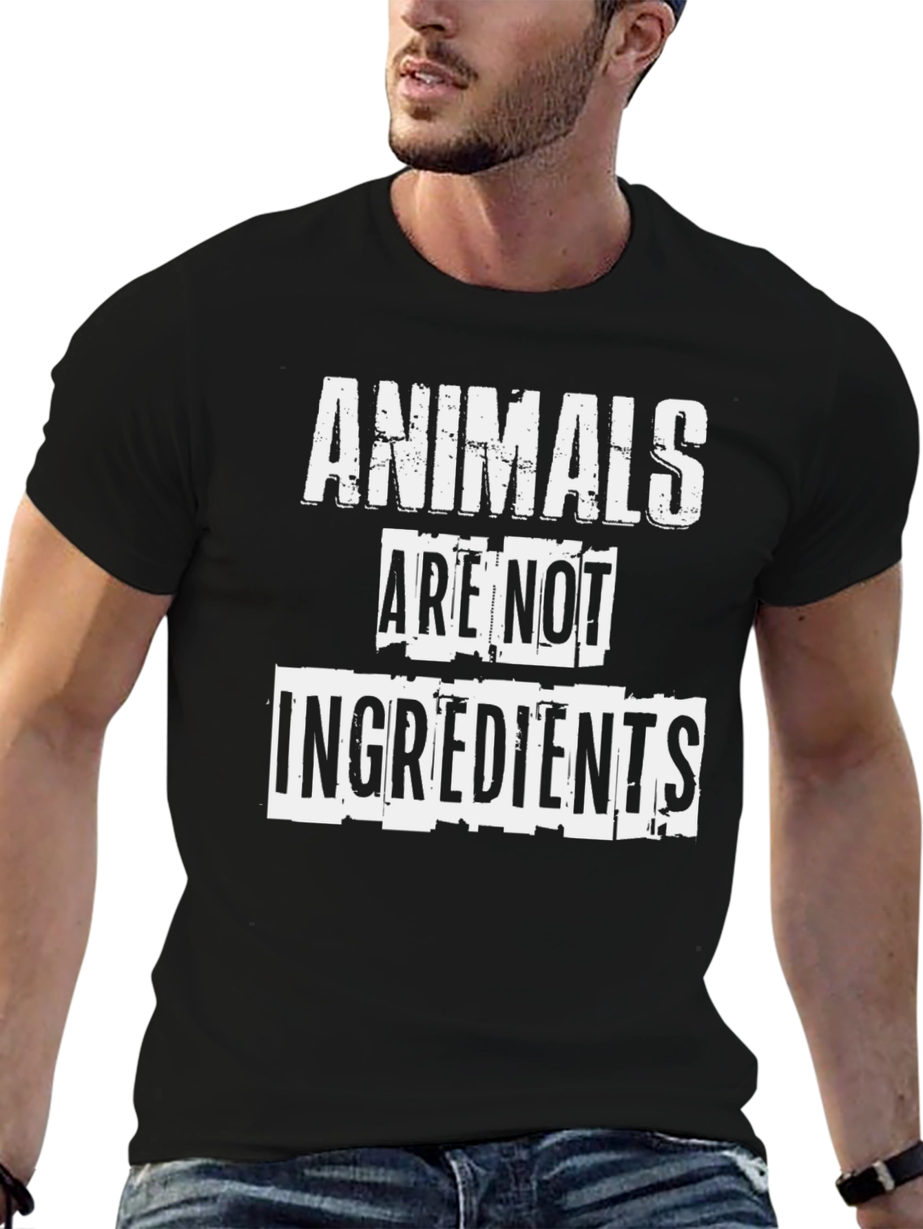Animals Are Not Ingredients Graphic Tee