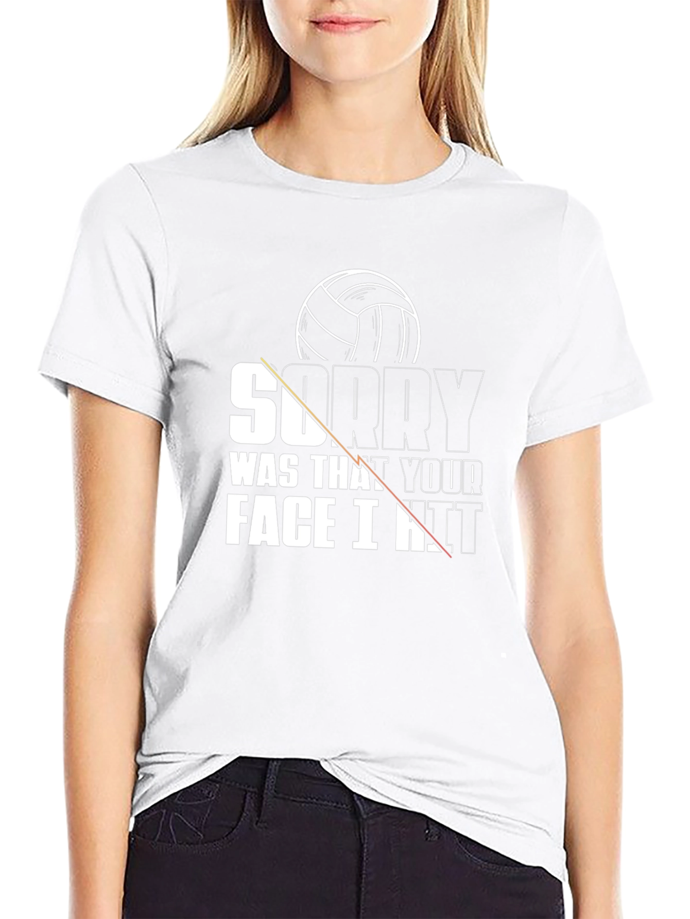 Volleyball Sorry Was That Your Face T-Shirt