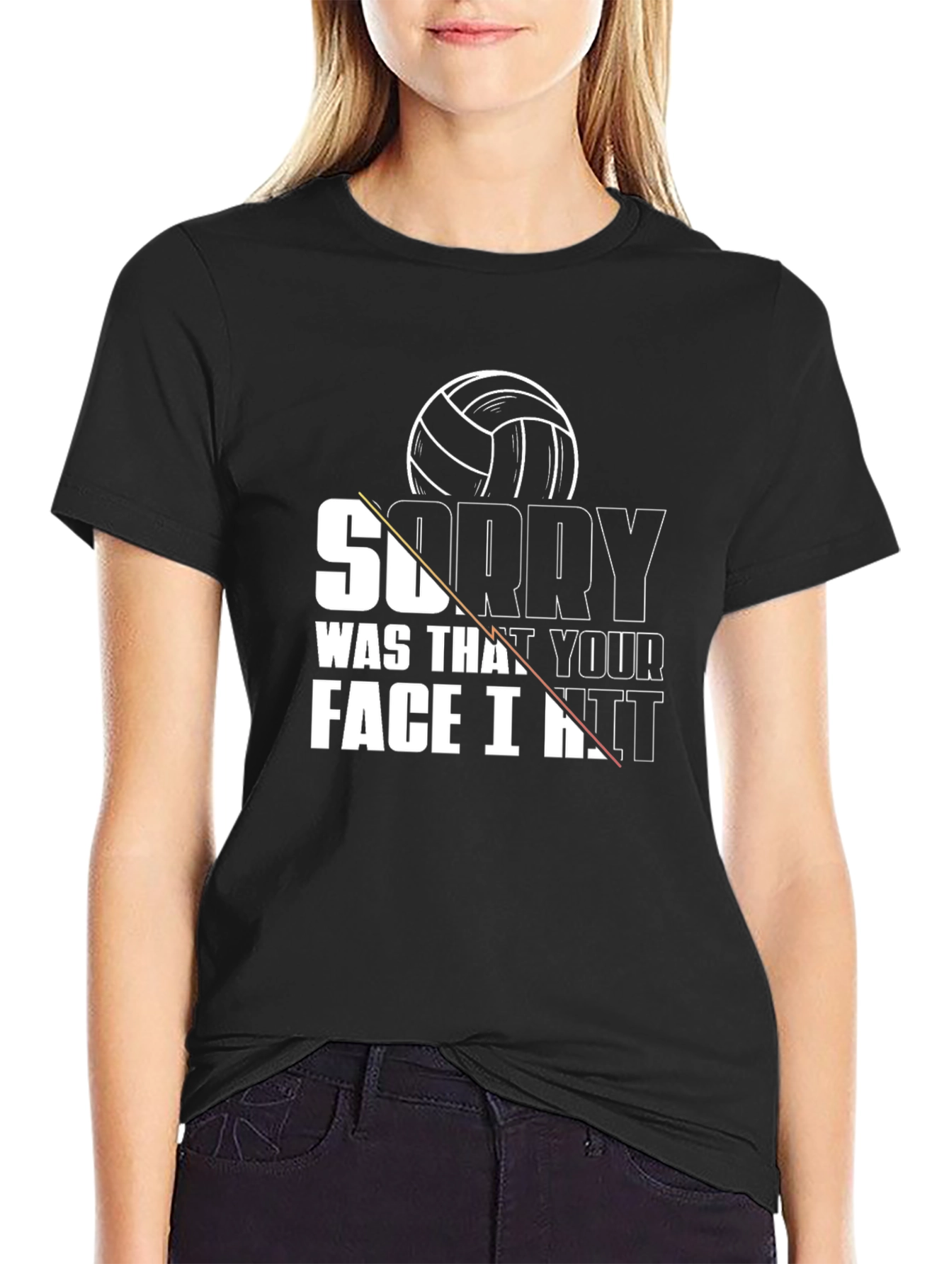 Volleyball Sorry Was That Your Face T-Shirt