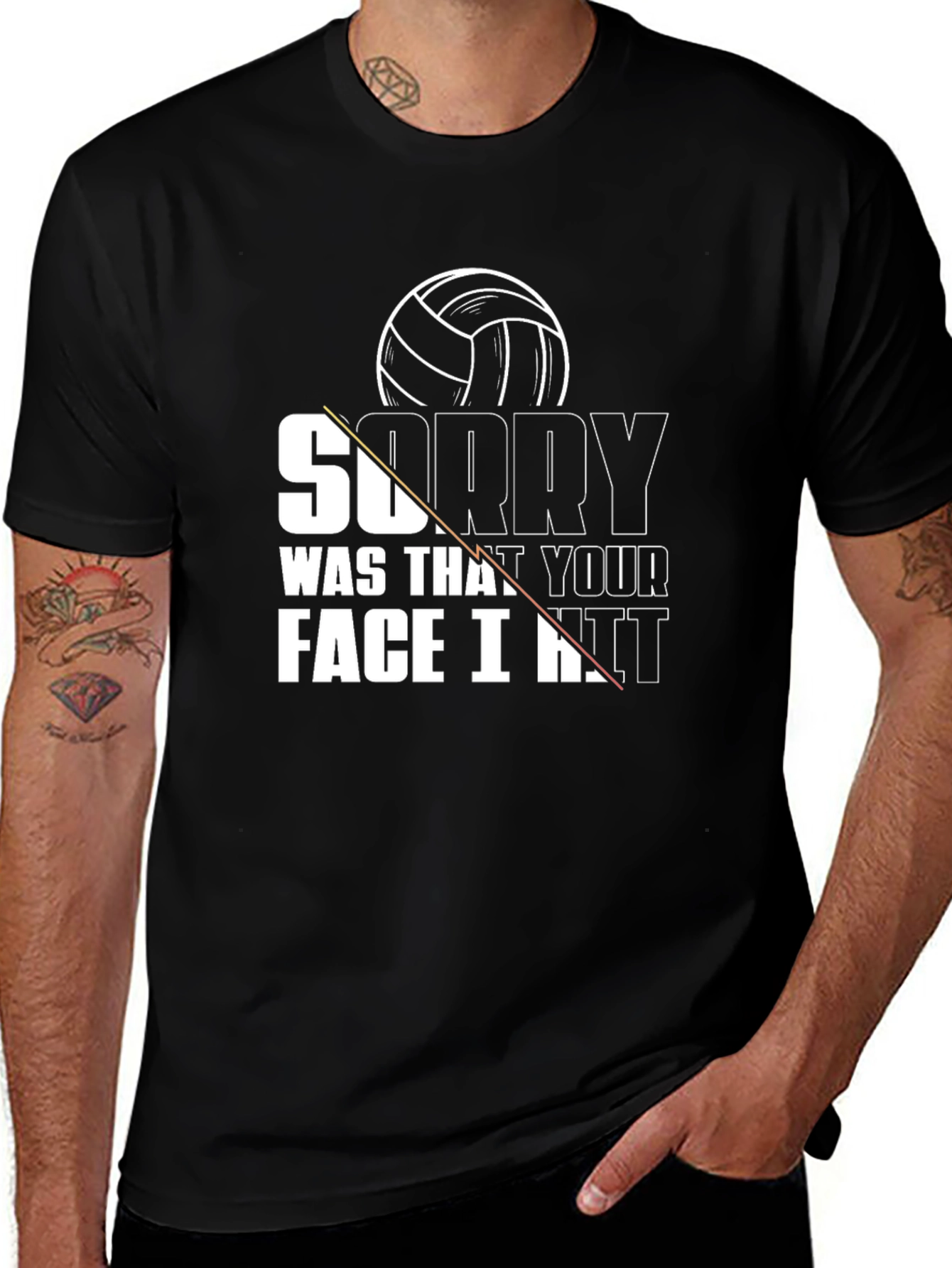 Volleyball Sorry Was That Your Face T-Shirt