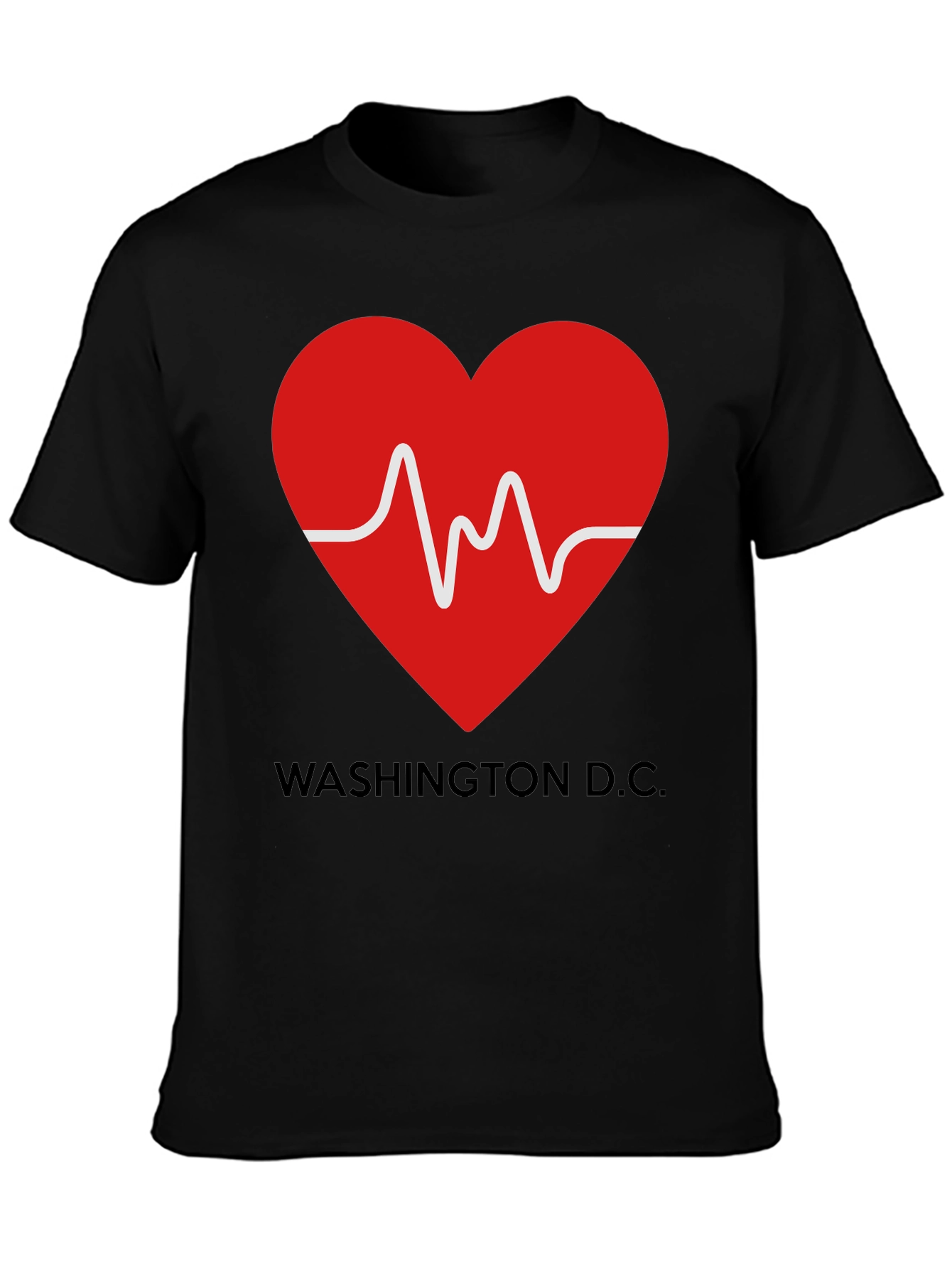 Washington D.C. Heartbeat T-Shirt