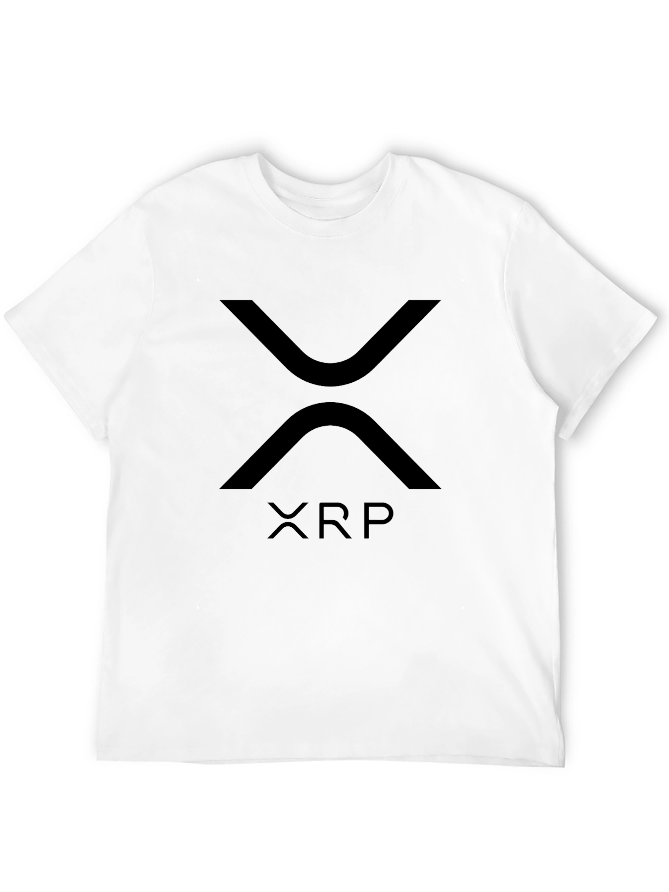 XRP Cryptocurrency Black Graphic Tee
