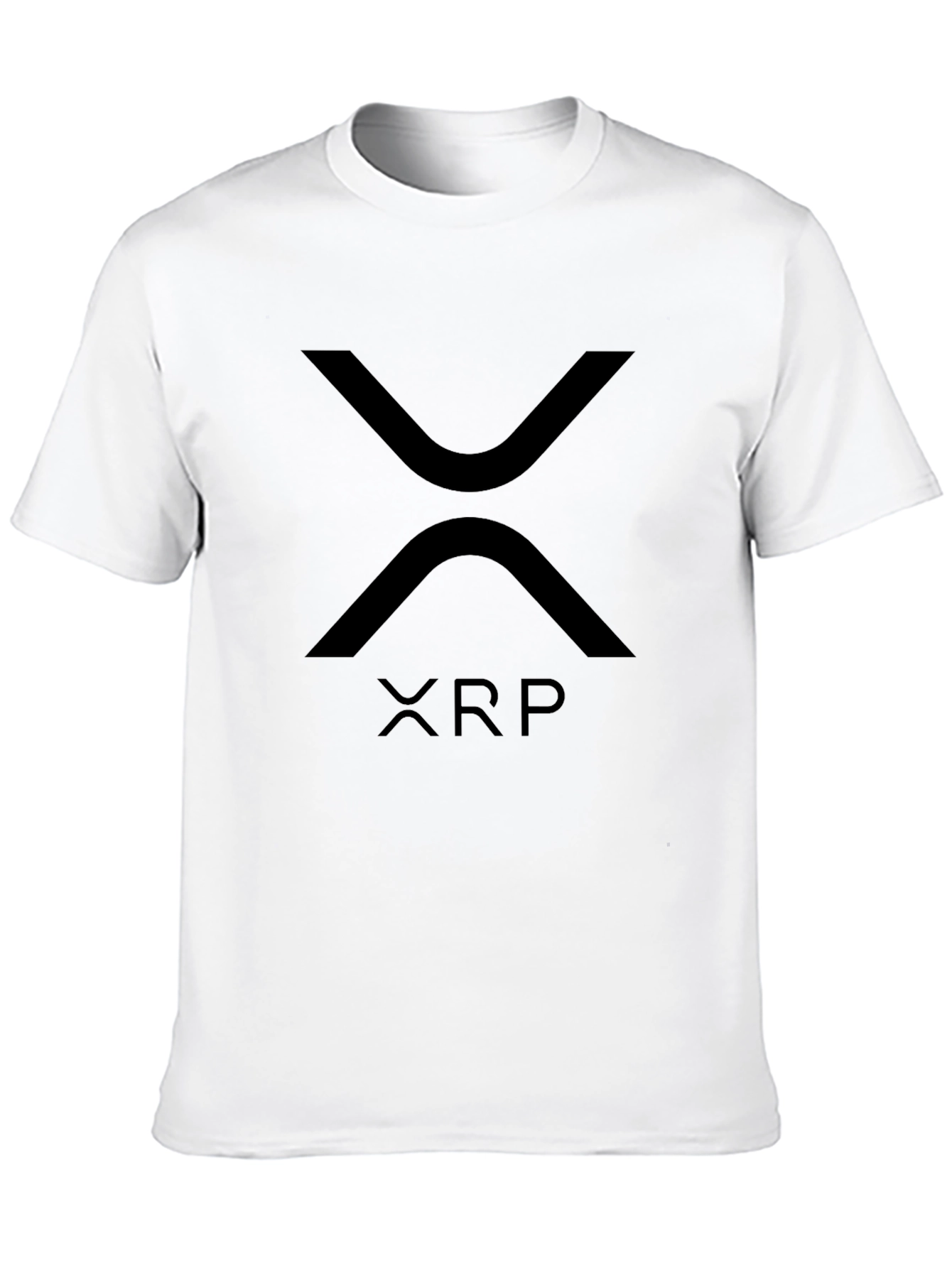 XRP Cryptocurrency Black Graphic Tee