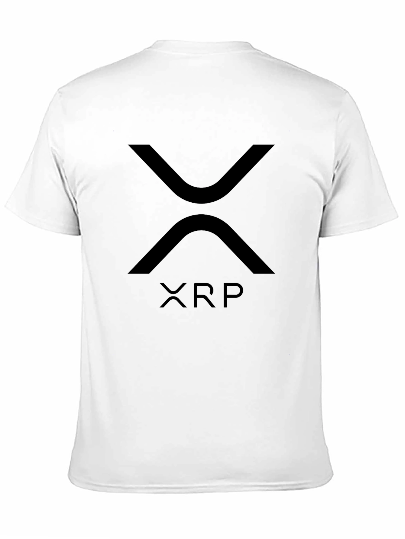 XRP Cryptocurrency Black Graphic Tee