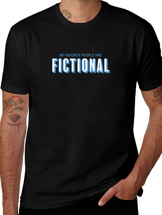 Fictional People T-Shirt Book Lover Tee