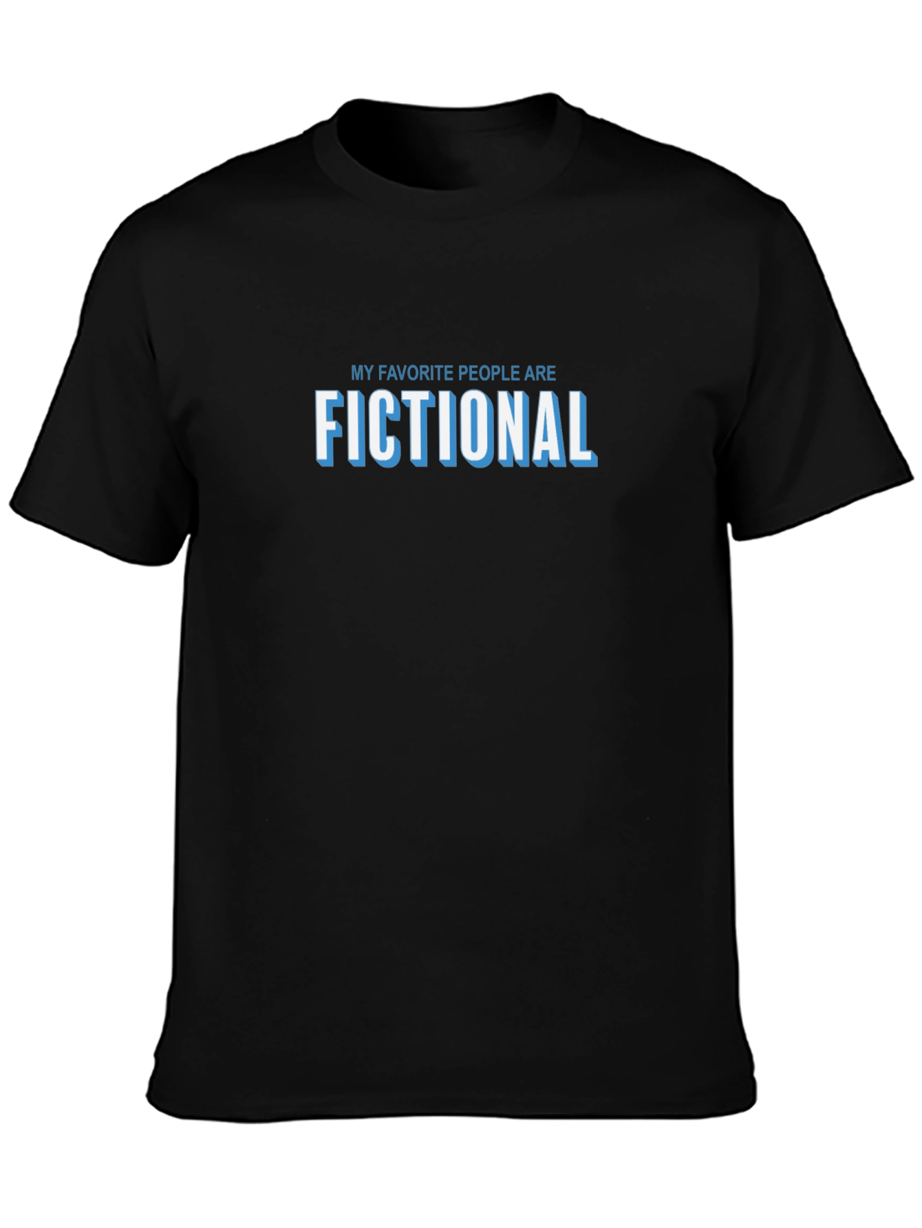 Fictional People T-Shirt Book Lover Tee