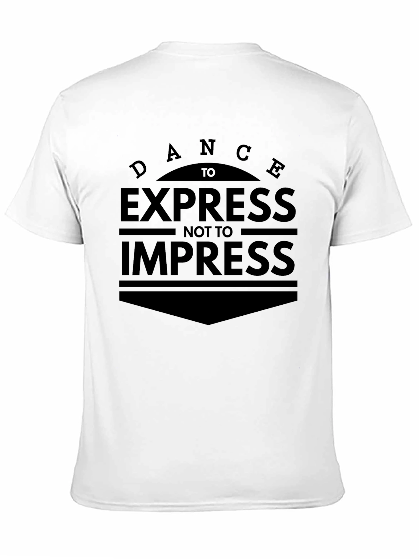 Dance to Express T-Shirt - Black Graphic Tee